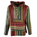 Ponchojacke bunt gewebt klassisch Poncho Baja Jerga...