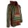 Poncho jacket colourful woven inverse Poncho baja jerga mexico style