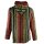 Poncho jacket colourful woven inverse Poncho baja jerga mexico style