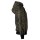 Hooded jacket black L golden ethno print streetwear zipper jacket hoodie jacket