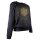 Sweater flower of life print black gold sweatshirt holy geometry