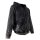 Hooded jacket black acid washed streetwear jacket sacred geometry hoodie