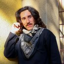 Cotton scarf sun black beige 100x100cm light neckerchief square scarf scarf