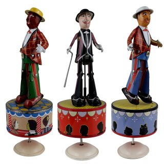 Blechspielzeug Stepptänzer aus Blech Tap Dancer Stepptanz