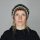 Oversized woolen hat - black- white - grey - Knit cap - Longsize beanie