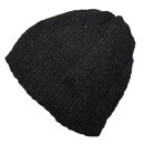 Woolen hat - black - Knit cap