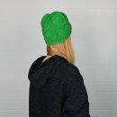 Wollmütze - grün - warme Strickmütze