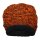 Woolen hat - orange - brown - Knit cap