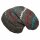 Oversize Wollmütze - grau - mehrfarbig - warme Strickmütze - Longsize Mütze