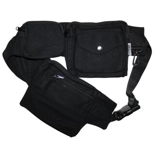 Hip Bag - Jimi - black - Bumbag - Belly bag