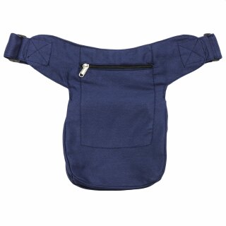 Gürteltasche - Kurt - blau - Bauchtasche - Hüfttasche