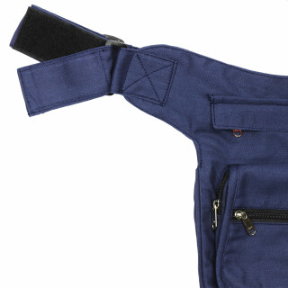 Gürteltasche - Kurt - blau - Bauchtasche - Hüfttasche