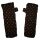 Woolen arm warmers - Knitted arm warmers - brown with pattern - Fleece arm warmers