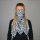 Cotton Scarf - Freak Butik logo-figure grey - squared kerchief