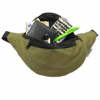 Gürteltasche - Louis - olivgrün - Bauchtasche - Hüfttasche