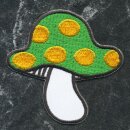 Aufnäher - Pilz - Fliegenpilz grün - Patch