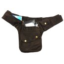 Gürteltasche - Buddy - Kord - braun - Bauchtasche - Hüfttasche