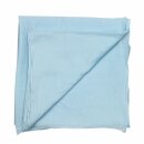 Baumwolltuch - blau - hellblau - quadratisches Tuch