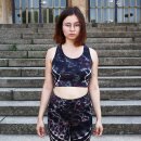 Crop Top - Racerback - Batik - Diamond