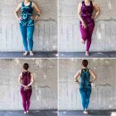 Longshirt - tight cut - Batik - Tie dye - Eye -