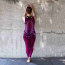 Longshirt - eng geschnitten - Batik - Tie dye - Eye