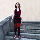 Neckholder - Top - Crop Top - Jersey - Batik - Tie dye - Birch