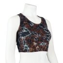 Crop Top - Racerback - Batik - Lava