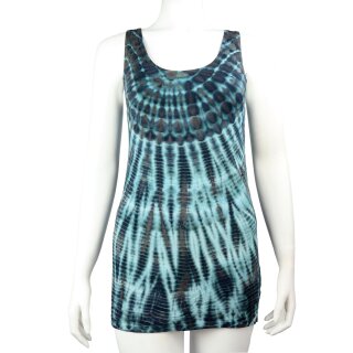 Long shirt - tight cut - Batik - Tie dye - Bamboo