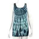 Long shirt - tight cut - Batik - Tie dye - Bamboo