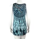 Long shirt - tight cut - Batik - Tie dye - Bamboo