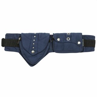 Gürteltasche - Jerry - blau - Bauchtasche - Hüfttasche mit mehreren Taschen