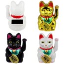 Glückskatze Maneki-Neko klassisch Solar 10,5cm...