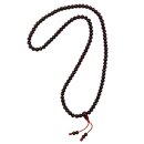 Prayer chain beads bordeaux Necklace Mala chain...