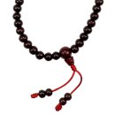 Prayer chain beads bordeaux Necklace Mala chain...