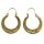Ohrringe Metall Muster02 Hängeohrringe Modeschmuck Boho Ethno