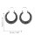 Ohrringe Metall Muster02 Hängeohrringe Modeschmuck Boho Ethno
