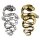 Ring Schlange Einheitsgröße Fingerring