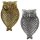 Incense stick holder owl metal incense cone holder