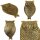 Incense stick holder owl metal incense cone holder