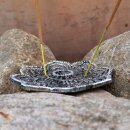 Incense stick holder flower metal incense cone holder