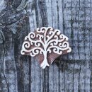 Wooden stamp tree 2.36 inch tree of life stamp made of wood