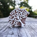 Wooden stamp tree 2.36 inch tree of life stamp made of wood