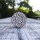 Wooden stamp round mandala 1.97 inch stamp made of wood