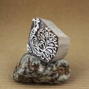 Stempel aus Holz Pfau 6,5cm Vogel Holzstempel