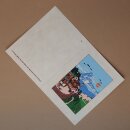 Greeting card Mount Machhapuchre recycled paper postcard card