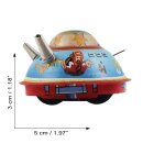 Tin Toy X-12 Space Surveyor 3 pieces tin toy