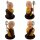 Solar wobble figure Buddha standing monk fittings wobble head solar figure