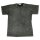 Cotton shirt Dilip green short sleeve washed look t-shirt top