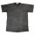 Cotton shirt Dilip black short sleeve washed look t-shirt top