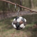 Schlüsselanhänger Filzkugeln Ball Deko Anhänger